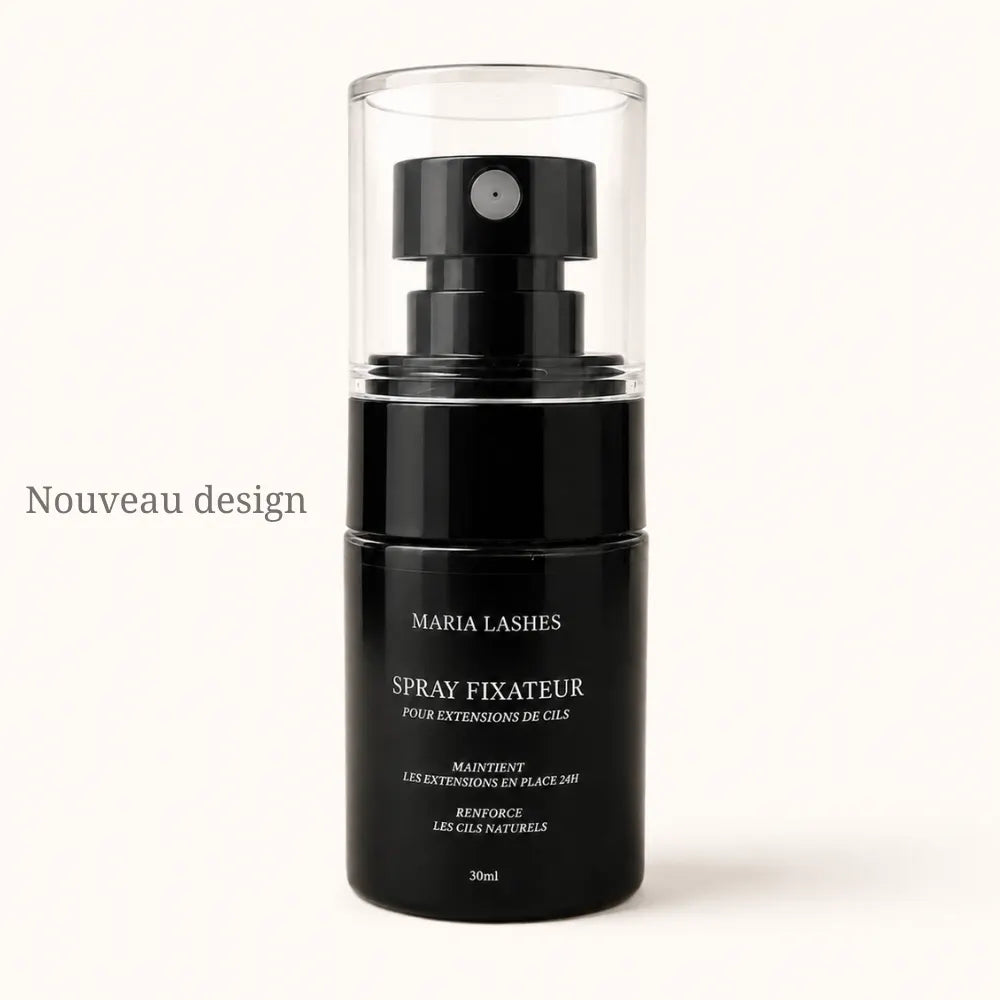 Spray fixateur pour extensions de cils