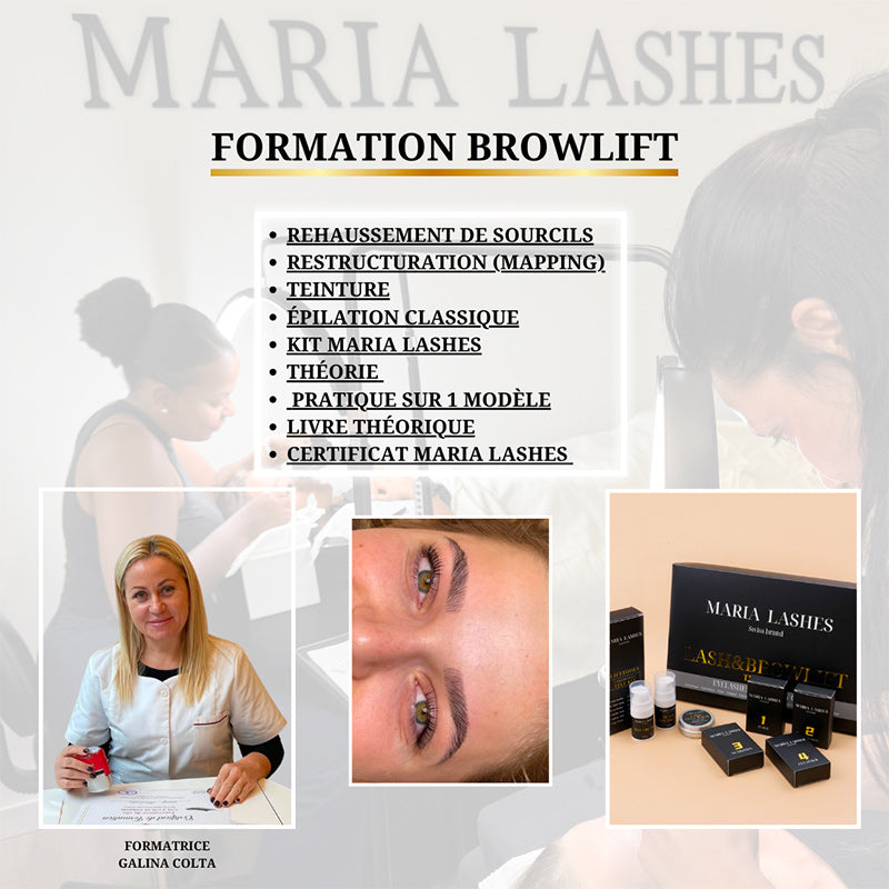 Formation Lash lift & Brow lift + Teinture